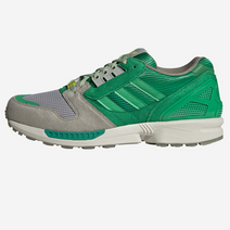 아디다스 ZX 8000 그레이 그린 남여 공용 운동화 편안한 데일리 커플 런닝화
