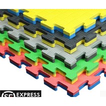 대형 고경도 방지매트 EVA 놀이방 태권도 체육관 거실 층간소음 바닥쿠션 퍼즐매트, 다크그레이 3cm