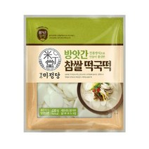 CJ더마켓 명절음식 잔치음식 탑티어 즐거운동행 미정당 방앗간참쌀떡국떡 설날 쌀떡 떡국 분식 400G, 39개