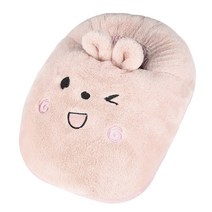 발난방 신기 침대에서 자면 겨울 이불난방 플러그인 사무실 책상 밑에 발을 가리고 따뜻하게 데운다, 토끼, 핑크