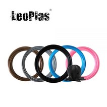 LeoPlas-1.75mm 10 20 미터 ABS 필라멘트 샘플 FDM 3D 프린터 펜 소모품 Su 공급 플라스틱 소재, 10 Colors for 10x20m, 10 색상s for 10x20m