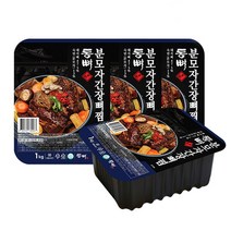 통뼈 간장뼈찜 1kg x 4팩, 4개