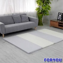 ForU68 놀이방 폴더매트 고급매트 유아용품 놀이방매트 거실바닥매트 놀이방폴더매트, 샤베트