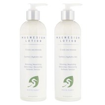 White Egret Personal Care 화이트 에그렛 마그네슘 로션 12oz(355ml) 2팩