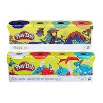 Play-Doh 모델링 컴파운드 벌크 8팩 118.3ml(4온스) 캔 (8캔 946.4g(32온스), 8-Cans