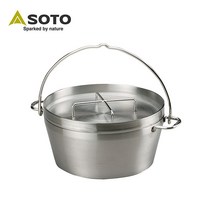 SOTO 소토 스테인레스 더치 오븐 (12인치) ST-912 아웃도어 캠핑 캠핑용품 캠핑냄비