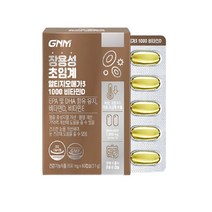 GNM자연의품격 장용성 초임계 알티지 오메가3 1000 비타민D 850mg 60캡슐 x 1개, 단품, 단품