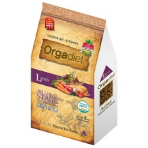 오가다이어트(Orgadiet) 유기농 오가닉 가수분해 애견사료 양 2kg