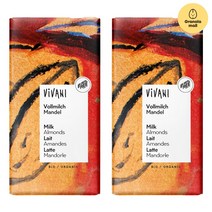 비바니 유기농 통아몬드 초콜릿 100g 2개