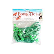 Bongo Ties 봉고타이 6종 컬러, 1팩, 봉고타이 All-Green/A5-01-G