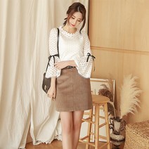 스피소 느리게걷기 여성 레이스 블라우스 화이트 셔츠 7부 여성여름옷 쉬폰 반팔티 하객룩