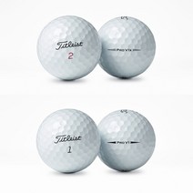 타이틀리스트 PRO V1 V1X 혼합 로스트볼 3등급, 단품