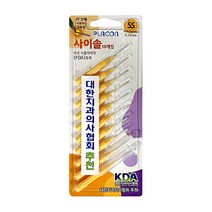옥산 플라콘 사이솔 SS 치간통과경 0.25mm 10개입 치간칫솔, 1개