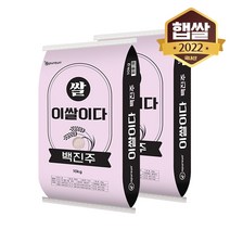 [22년 햅쌀] 이쌀이다 프리미엄 백진주 20kg, 단품