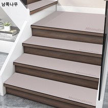 모던 심플 원목 계단 카펫 가정용 계단 규조 진흙 미끄럼 방지 매트 흡수 계단 스텝 매트