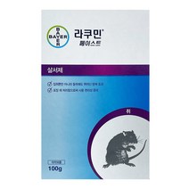 [바이엘] 라쿠민 페이스트 쥐 독먹이제, 1개