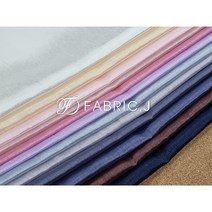 패브릭제이 대폭 산탄 무지 천 노방 오간자 한복 원단 12종 FJ-091, 네이비