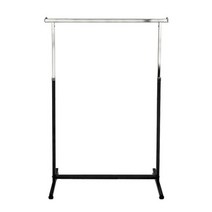 높이 조절 행거 고정형 100cm 원룸 옷가게 매장, 단품