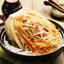 무진식품 전라도 국산 백김치 100% 우리농산물 천연육수 물김치, 1kg