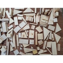 올리우드 나무조각샘플페이지 원목반제 재료 미술수업 학원 심리 모래 초등 목공체험 퍼즐조각