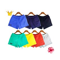 [삼라] 예쁘고 완소 무지개 반바지 7가지 색상 트레이닝 여자 운동복 팬츠