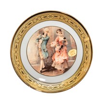 이태리 데포스 도자기 명화접시 012-베네치안 무도회 시리즈 all size, A, 이태리 아다모 이젤