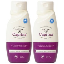 촉촉보습 신선한 산양유 온가족 카프리나 고트밀크 어메이징 바디워시 500mlx2