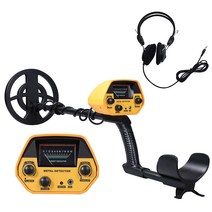 Meterk GTX5030 정밀 금속 탐지기 지하 금 황색 금 보물 계시 검출기가 장착되어 헤드폰 (배터리없이 발송), 1개