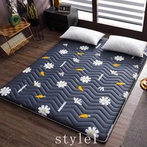 자취 매트리스 접이식 원룸 싱글 침대 메트리스 바닥 토퍼 라텍스 10cm 풍선 메모리 폼 커버 songk colchon 침실 가구 tatami futon