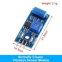 근접센서 압전 충격 탭세라믹 피에조801s 흔들림SW420SW18010P SW18015P 진동 스위치 센서 모듈 Arduino 용, [03] SW420
