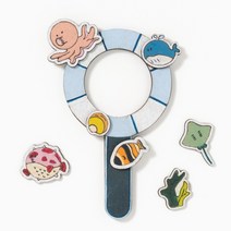 민화샵 물돋보기 만들기 과학실험키트, 1개, 해양 PDPWD0732