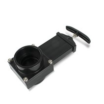 캠핑카 카라반 RV 부품 용품 rv 칼 워터 게이트 밸브 내구성 흐름 반 하수 호스 플라스틱 50mm 외부 홈 액세서리 caravan drain