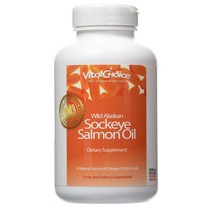 Vital Choice 바이탈초이스 와일드 알래스카 홍연어 오일 1000mg 180 소프트젤