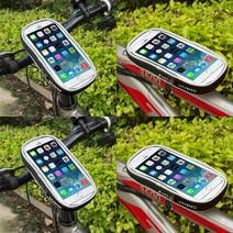 자전거 스마트폰 가방 18X10CM 블랙 바이크핸드폰거치대 킥보드거치대