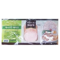 코스트코 수지스 캐나디안 베이컨 600g(200gx3)-아이스팩+보냉팩포장, 2팩