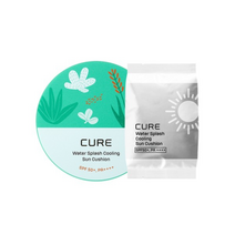 김정문알로에 워터 스플래쉬 쿨링 선쿠션 SPF50+ PA++++ 본품 + 리필
