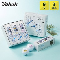 볼빅 2021 감사사랑 비스무스 스페셜 기프트 3피스 골프공 9구, free, 단품