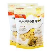 쿠키앤맘 허니버터링 반려동물 쿠키 120g, 요구르트, 6개입