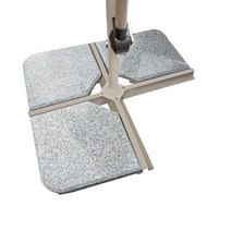 [그네와파라솔] 화강암 홀딩받침대 1개 [30Kg]