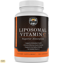 바이탈메잇 HMS 리포소말 비타민 C Liposomal Vitamin 800mg 180캡슐, 1개, 180개