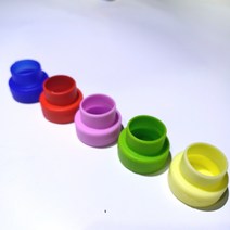 배드민턴그립 파워캡 30mm, 노랑