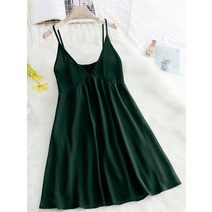 88 99 사이즈 원피스 하객룩 숙녀복 4XL 미디 솔리드 V 넥 여름 블랙 그린