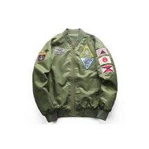 봄 MA1 미군 항공 점퍼 재킷 남성 비행 파일럿 에어 포스 오토바이 코트 캐주얼 겉옷
