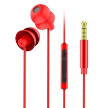 ASMR 무통증 수면 이어폰3.5mm 잭 슬리핑 이어폰 소프트 실리콘 유선 헤드셋 마이크 귀 깊은베이스 스테레, 02 02