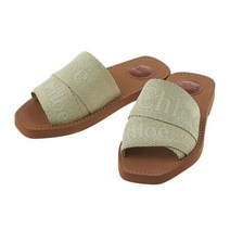 [끌로에] [명품] 우디 플랫 뮬 샌들 CHC22U188Z3 34H CHC22U 188 Z