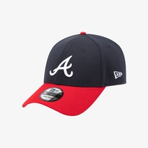[백화점매장 정품출고] 뉴에라 야구모자 볼캡MLB 팀 클래식 애틀랜타 브레이브스 홈 볼캡 네이비 스칼렛