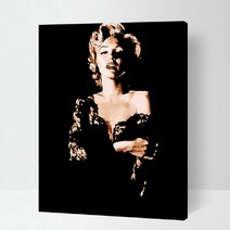 DIY 명화 그리기 유화 인물 고흐 동물 해바라기 그림그리기 세트, 06_인물-C005  마릴린 먼로3