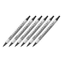 지그 칼리그래피 전용펜 ZIG-MS-3400, 010  PureBlack, 11개입