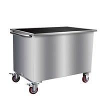 스텐 대형 물탱크 이동식 수조 사각 저장탱크 주방, 70 x 40 x 50cm