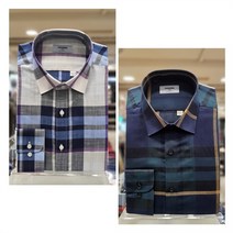 레노마셔츠 NC불광점 레노마 면 혼방 슬럽 빅 체크 시원한 긴팔 슬림핏 셔츠 RMSSLP-975-5